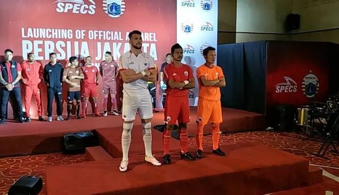 Persija luncurkan jersey dan skuat Persija luncurkan jersey dan skuat